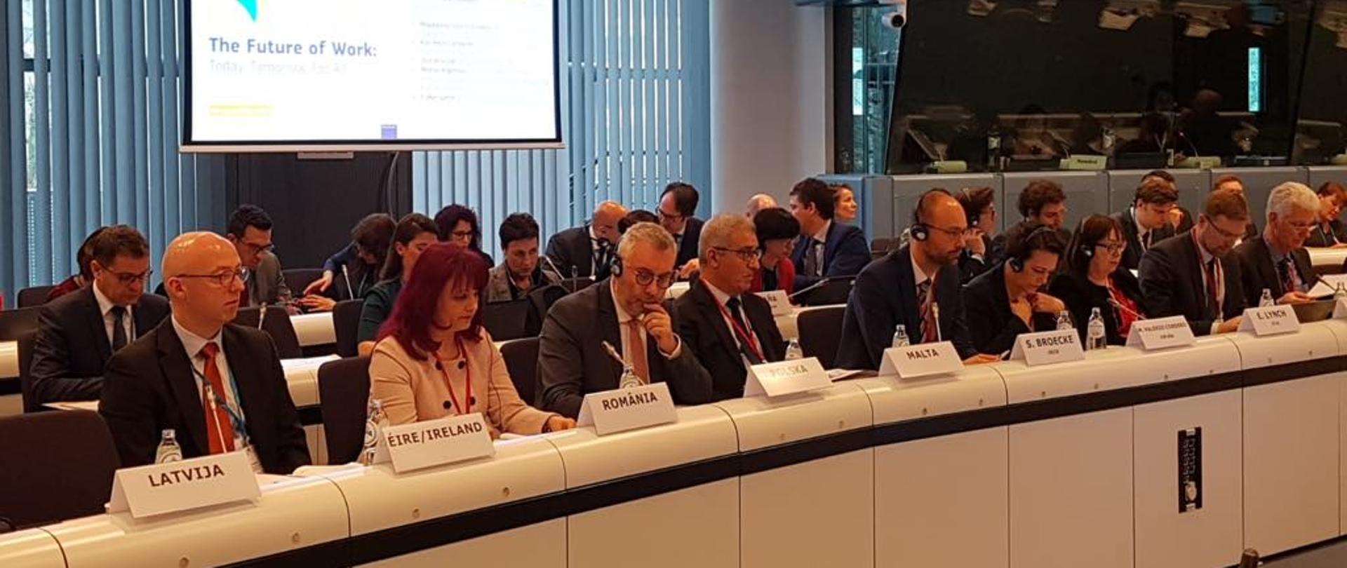O przyszłości pracy w Brukseli