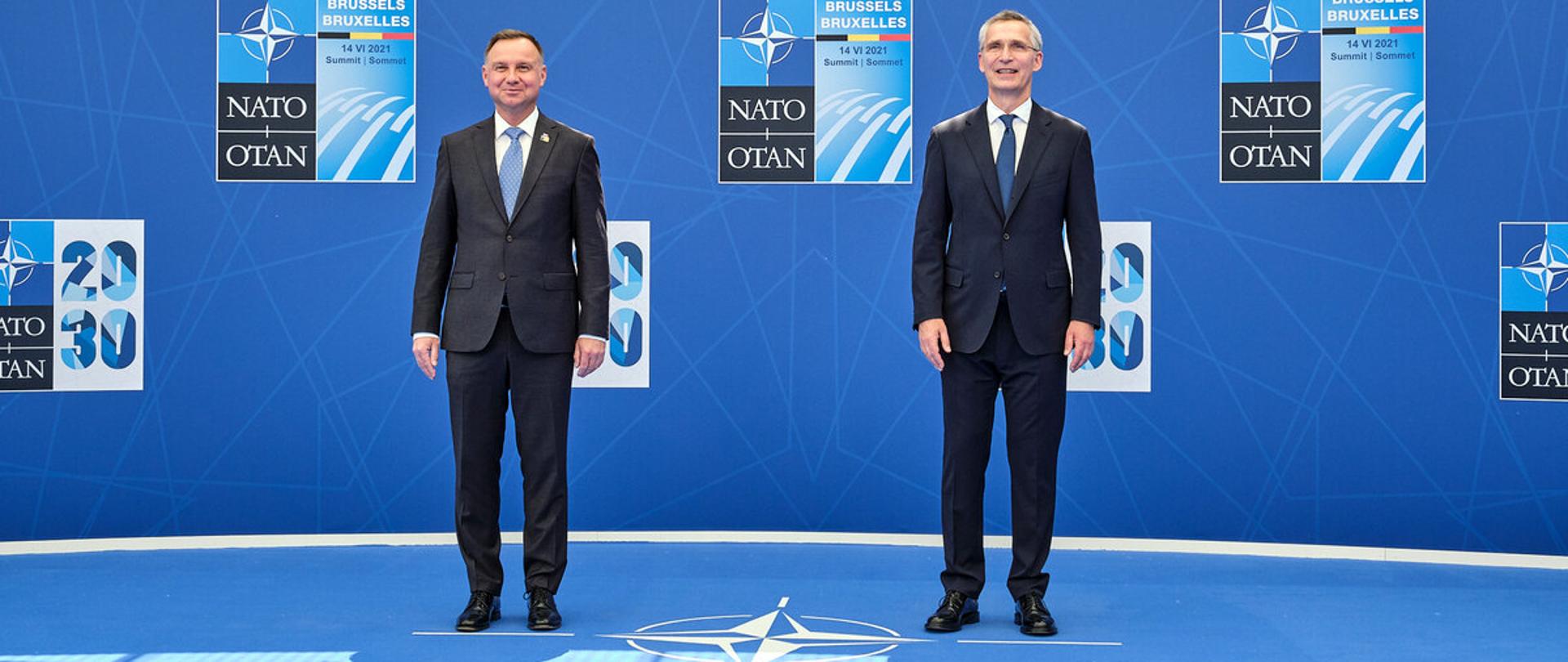 Udział Prezydenta RP Andrzeja Dudy w Szczycie NATO_14.06.2021