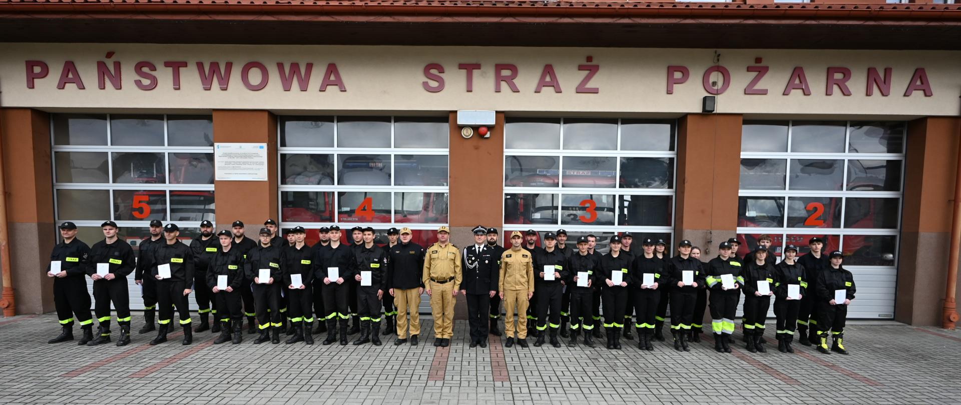 Zakończenie Szkolenia Podstawowego Strażaka Ratownika OSP 