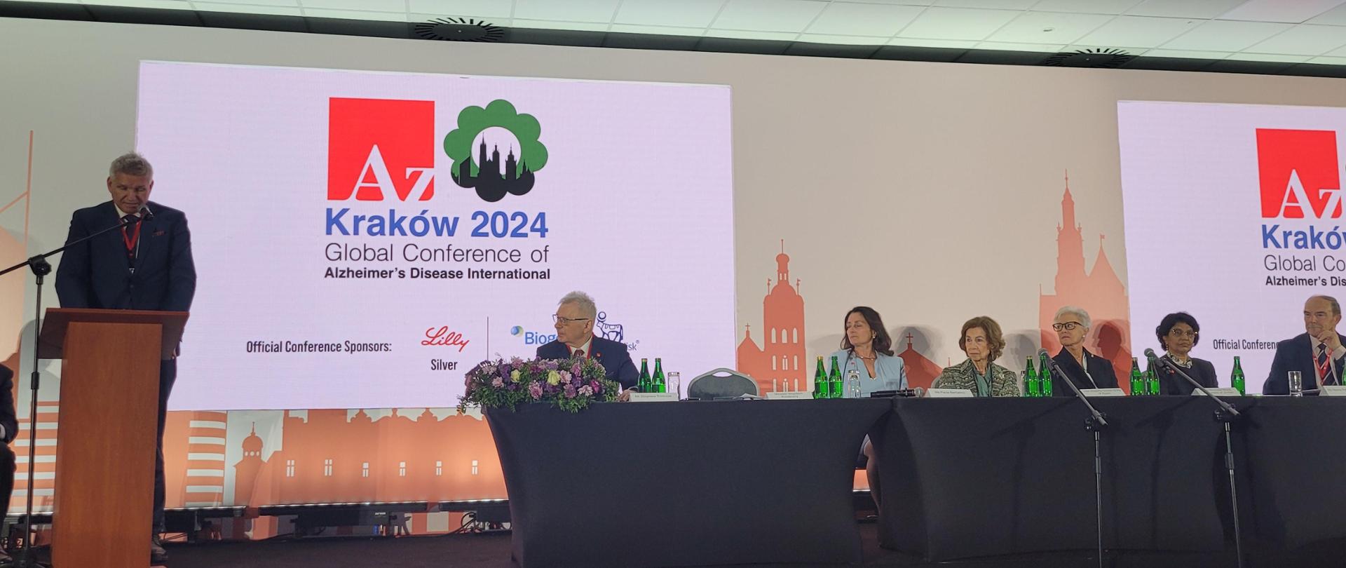 Wiceminister zdrowia Wojciech Konieczny podczas 36-tej globalnej konferencji poświęconej chorobie Alzheimera 
