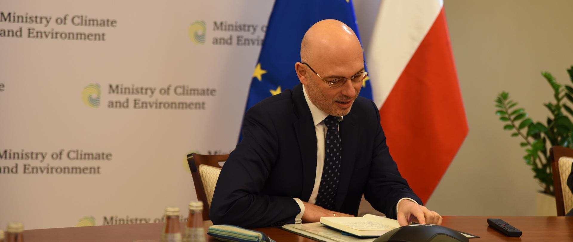 Rozmowa ministra Michała Kurtyki z Ambasador USA Georgette Mosbacher