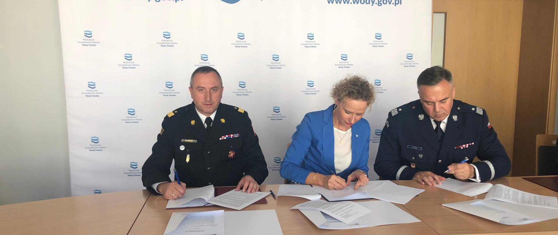 Podpisanie porozumienia Szkoła przyjazna wodzie