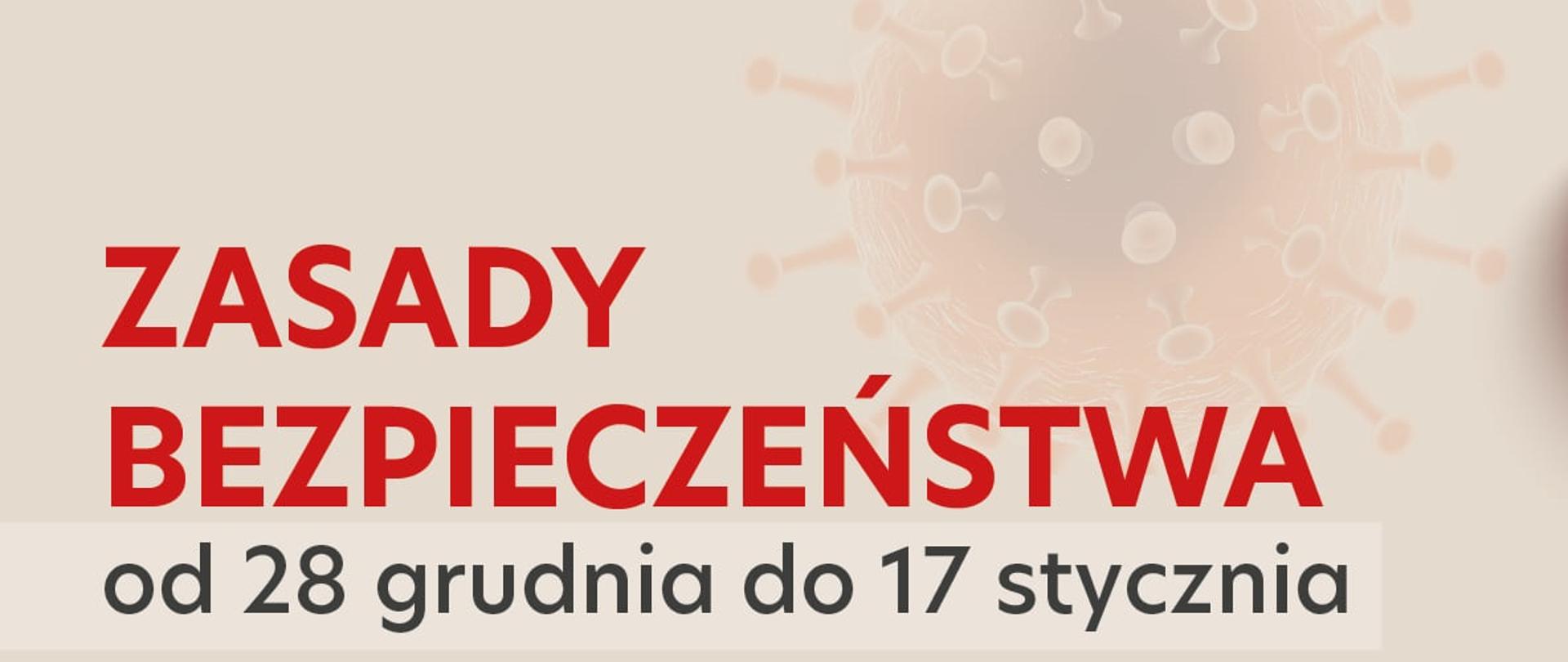 Zasady Bezpieczeństwa Baner 