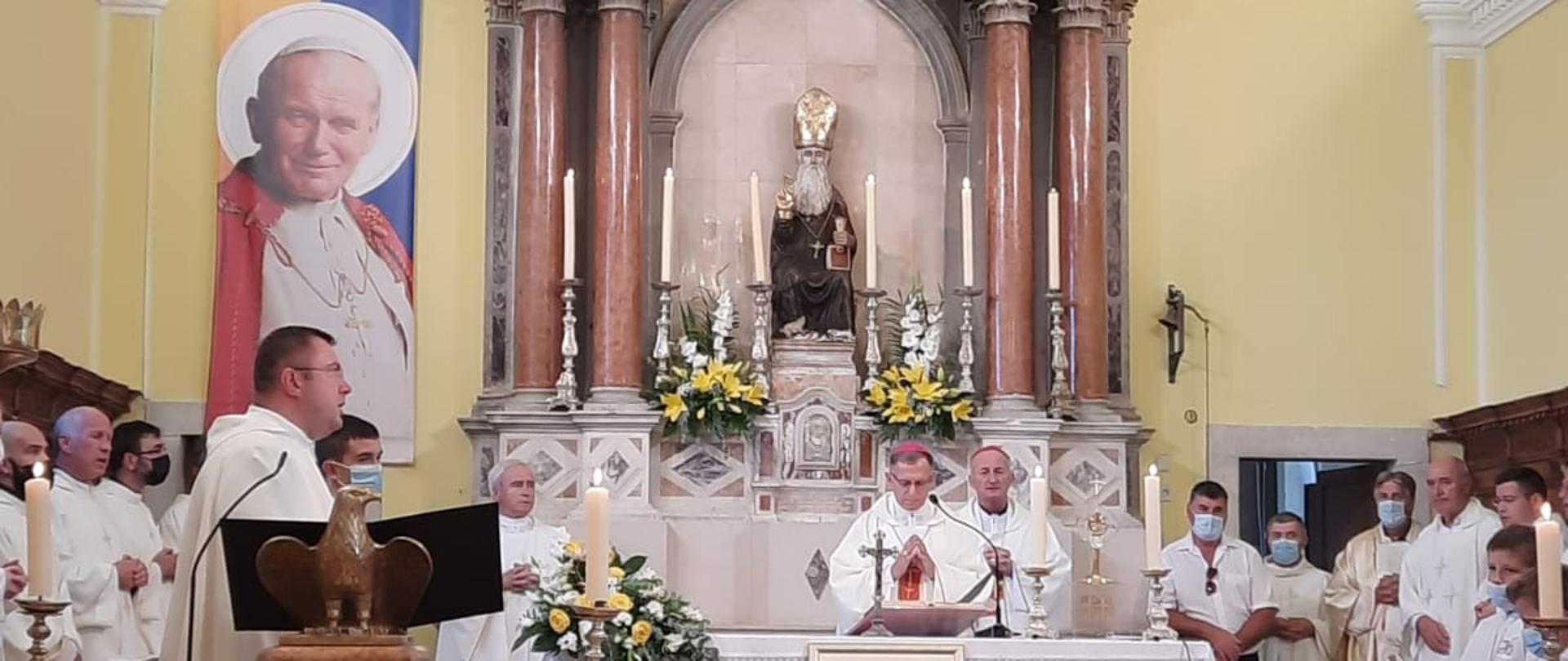 Relikwie św. Jana Pawła II na wyspie Hvar