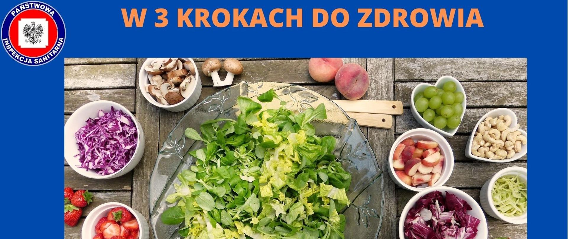 W 3 KROKACH DO ZDROWIA - ZDROWIE JEDZENIE,WARZYWA 