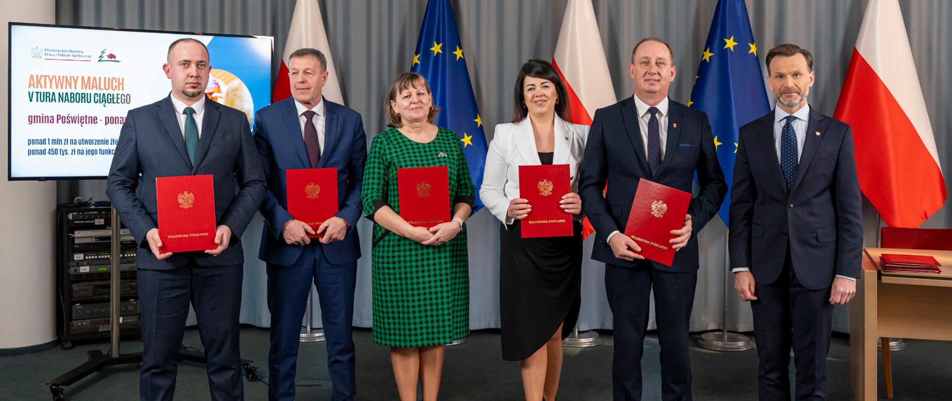 Podpisanie umów na dofinansowanie utworzenia i utrzymania miejsc opieki dla dzieci do lat 3 w ramach Programu "Aktywny Maluch 2022-2029"