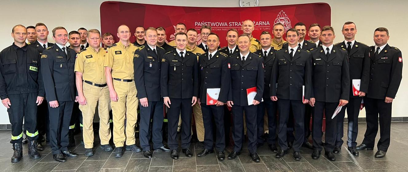 Wręczenie awansów oraz nagród dla funkcjonariuszy