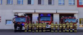 Nowomiejscy strażacy oddali hołd strażakowi, który zginął w wypadku na służbie