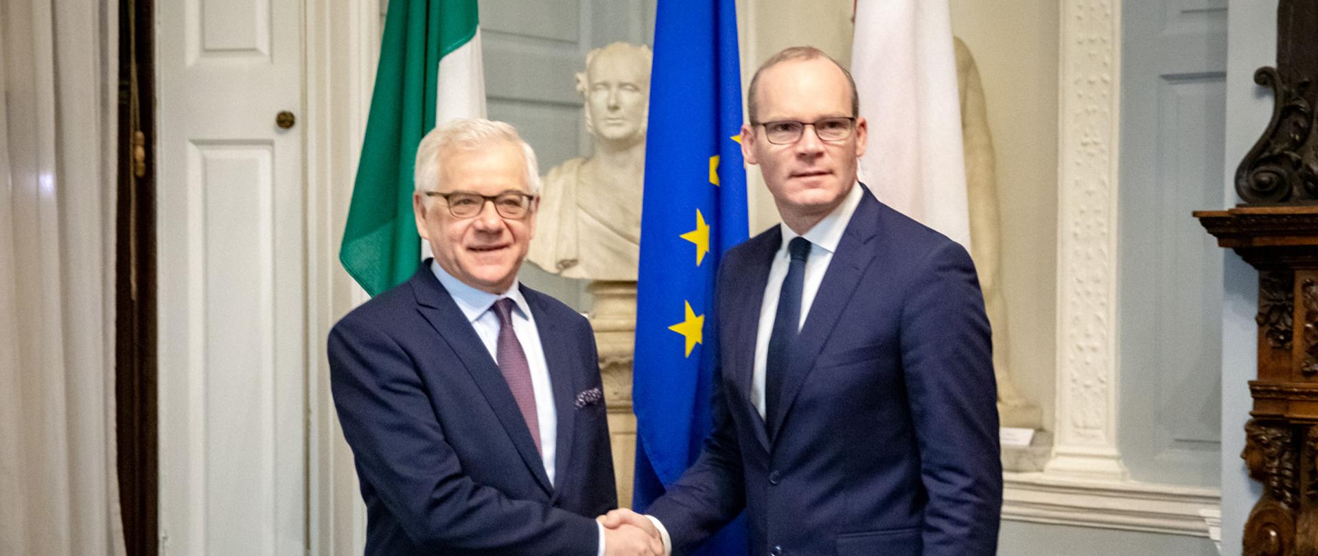 Minister Jacek Czaputowicz visits Ireland