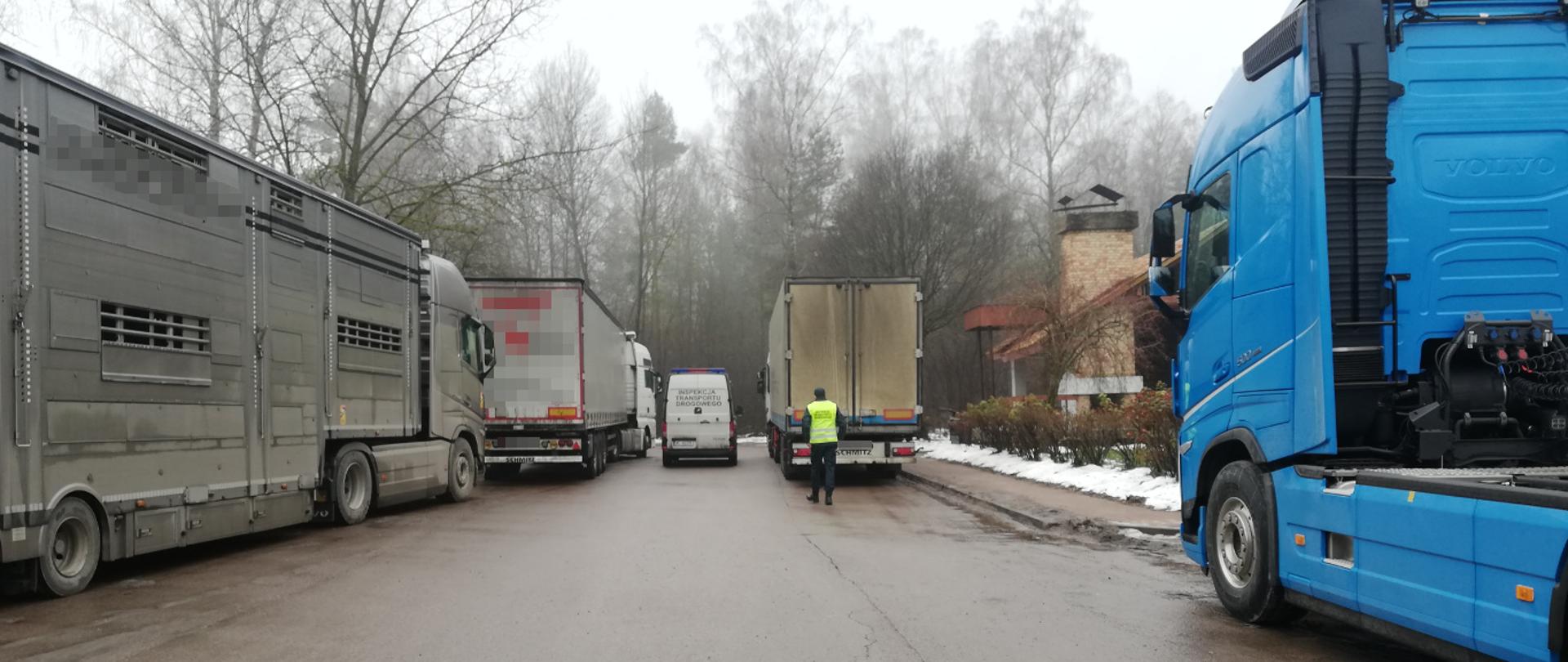 Na miejscu kontroli po zatrzymaniu