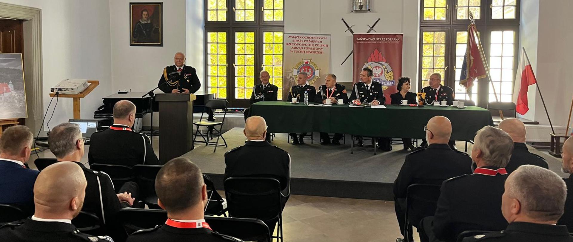 VI Zjazd Oddziału Powiatowego ZOSP RP w Suchej Beskidzkiej