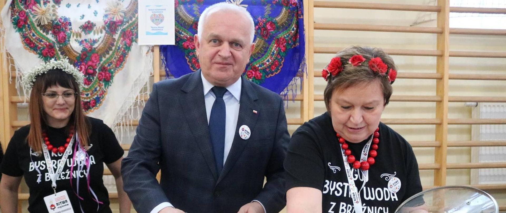 Wojewoda Lubuski podczas finału wojewódzkiego Bitwy Regionów