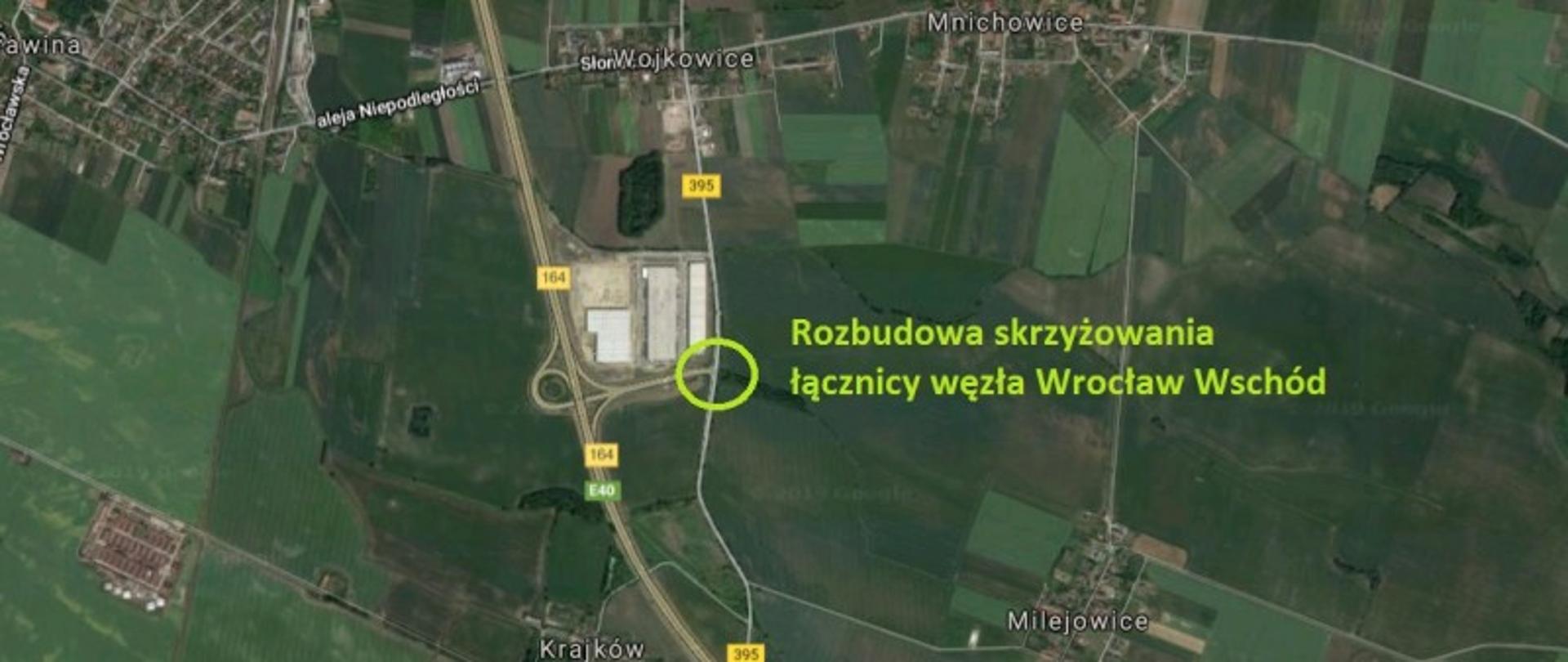 Rozbudowa skrzyżowania łącznicy węzła Wrocław Wschód