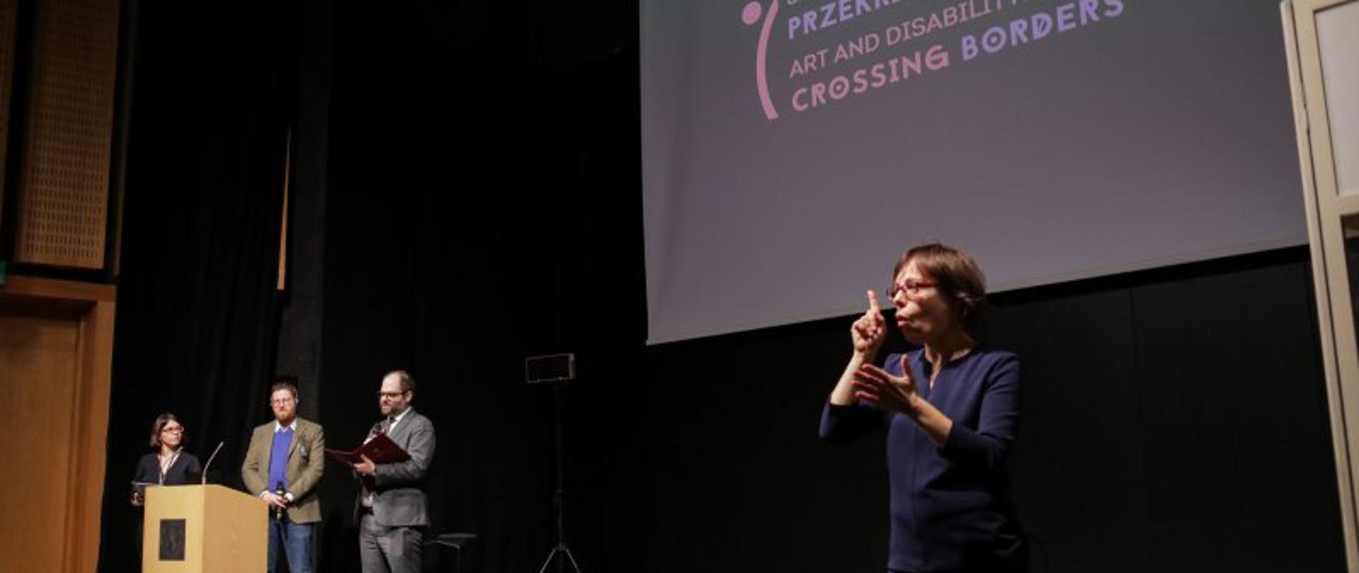 Konferencja „Sztuka i Niepełnosprawność: Przekraczanie granic” fot.: Danuta Matloch