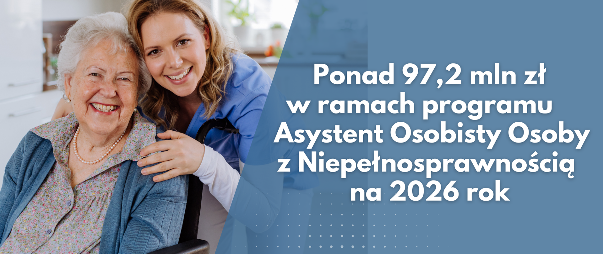 Ponad 97,2 mln zł na wsparcie osób z niepełnosprawnościami