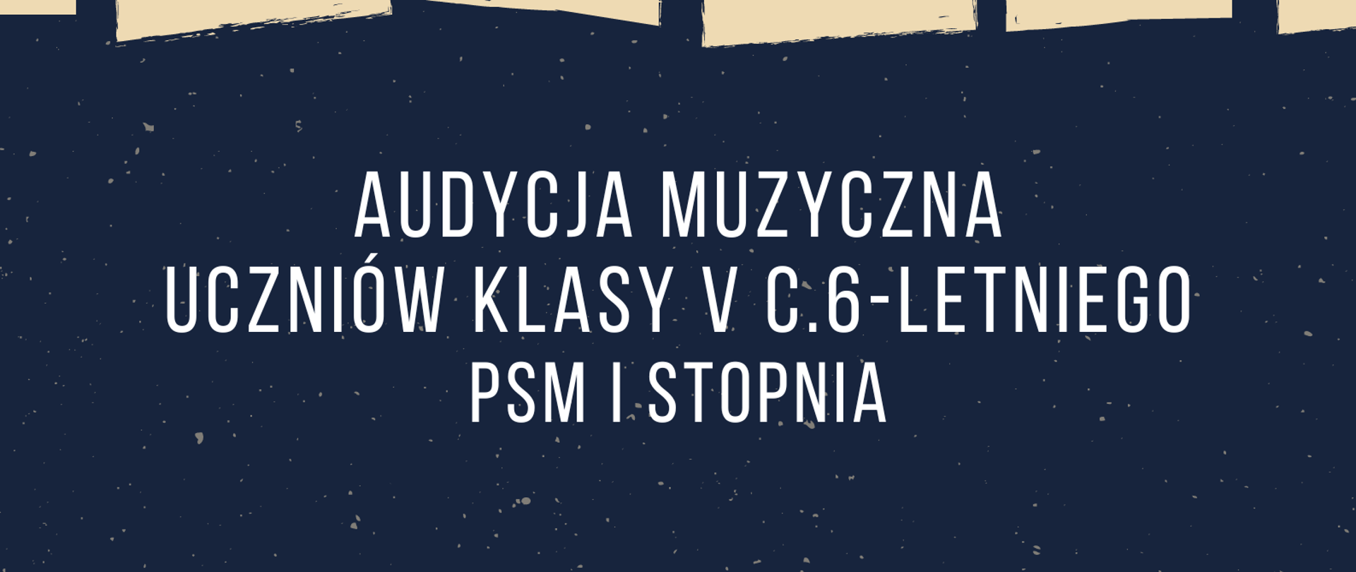 Plakat na granatowym tle grafika przedstawiająca klawiaturę fortepianu, w dolnej części nazwa koncertu oraz wykonawcy, a poniżej data i godzina wydarzenia. 