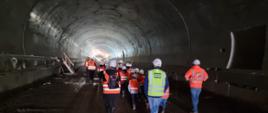 Akademia Młodego Inżyniera - budowa S3 - tunel TS-26 - marzec 2023. Fot. Magda Szumiata/GDDKiA 