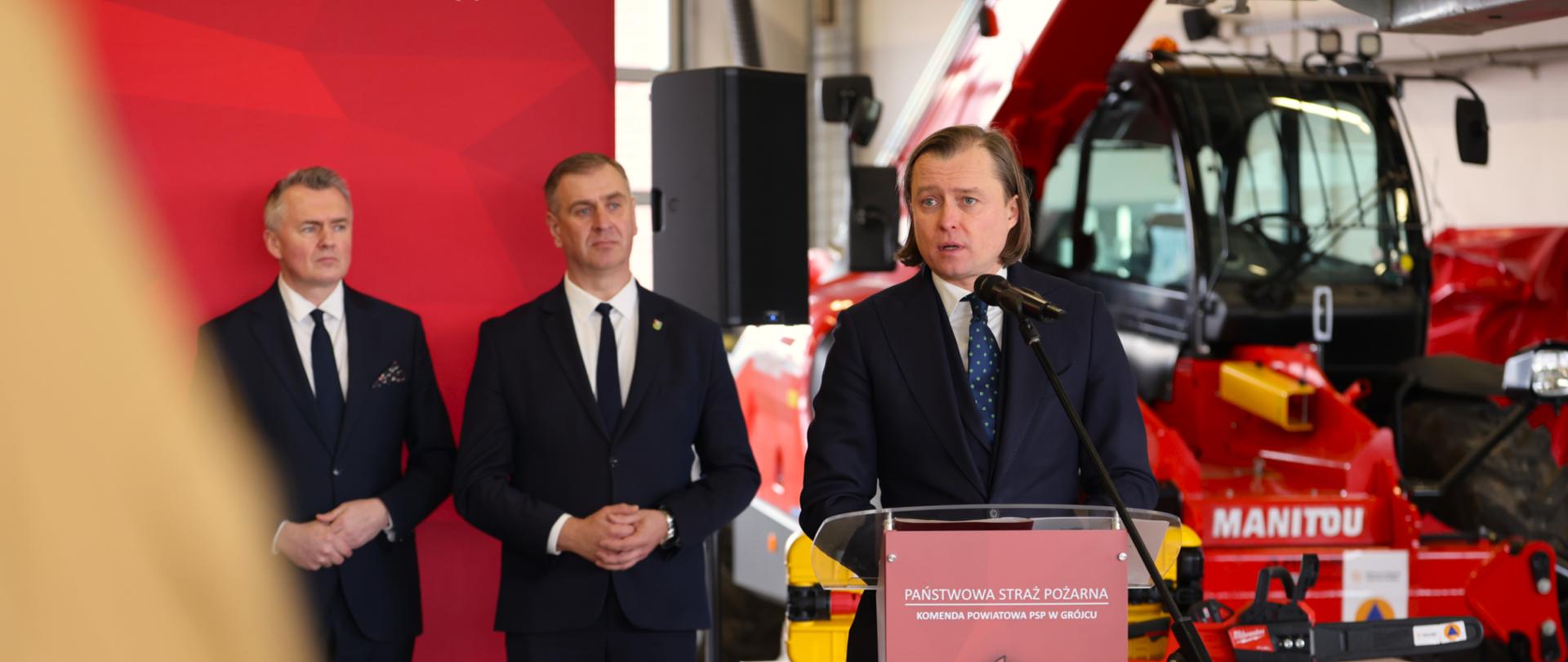 Wizyta wojewody w powiecie grójeckim