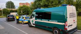 Wspólne działania kontrolne Inspekcji Transportu Drogowego wraz z Policją.