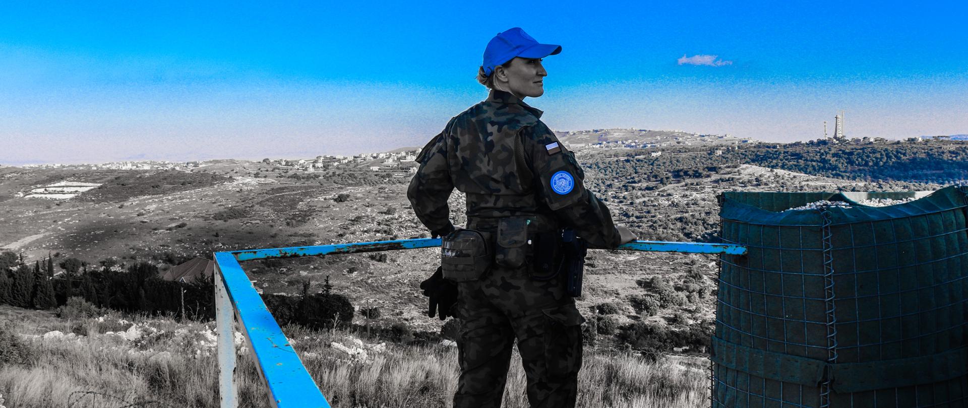 Żołnierz - kobieta na misji