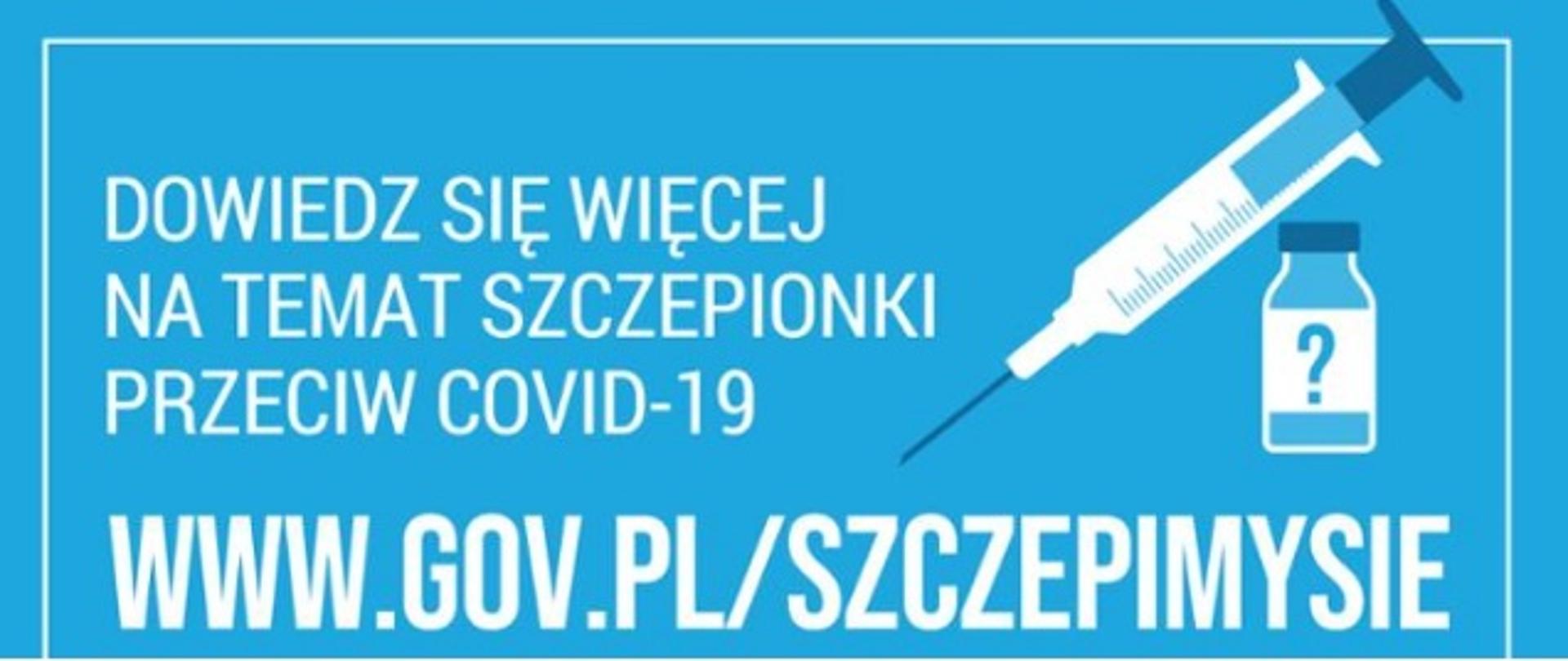 Ulotka informacyjna Szczepimy się 