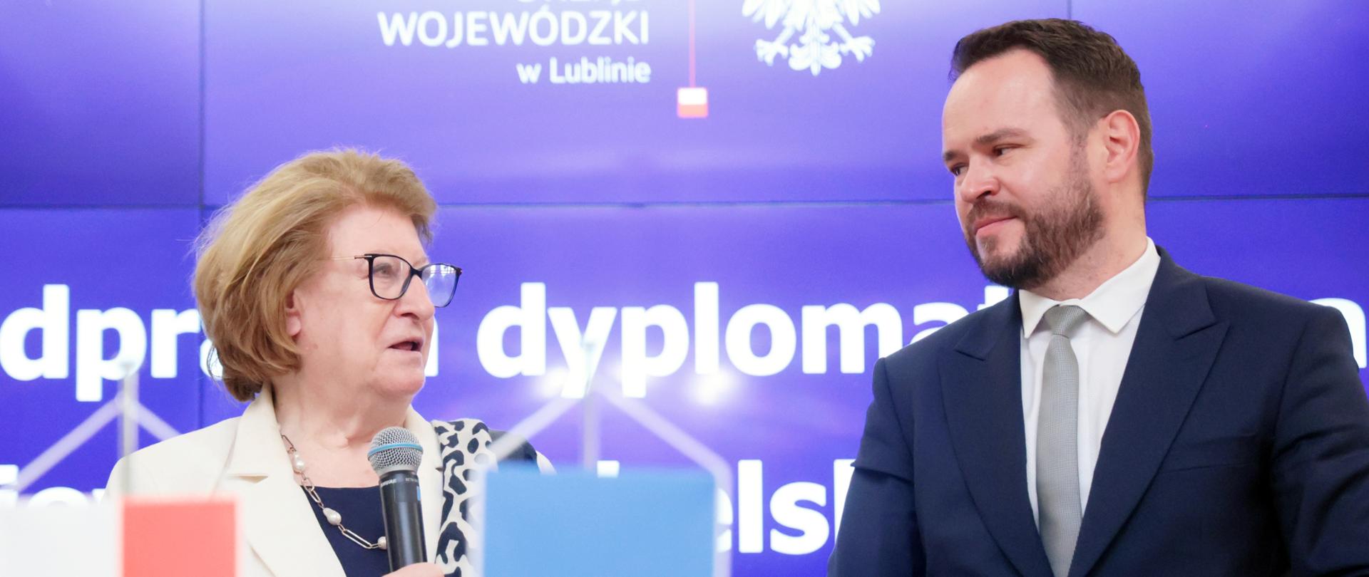 Odprawa dyplomatyczna wojewody lubelskiego
