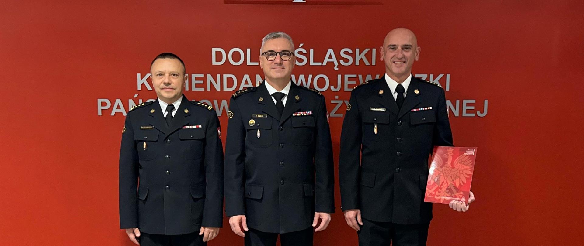 Powołanie nowego zastępcy komendanta miejskiego PSP we Wrocławiu