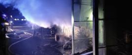 Pożar budynku mieszkalnego przy ul. Kruczej w Ciechanowie