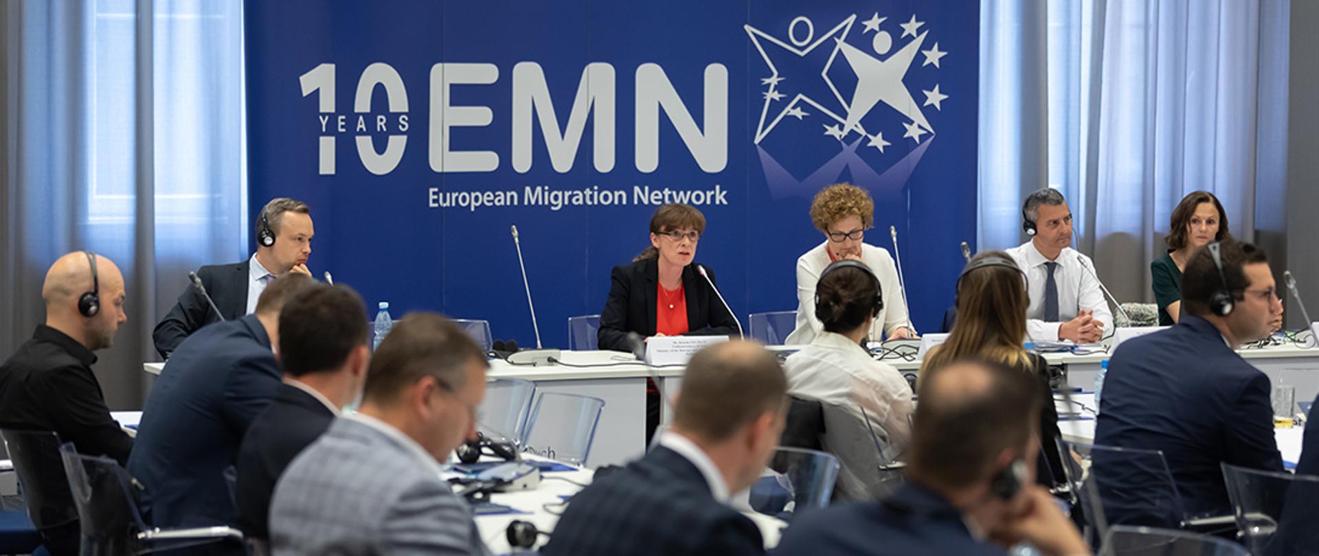 Wystąpienie wiceminister Renaty Szczęch podczas konferencji European Migration Network.