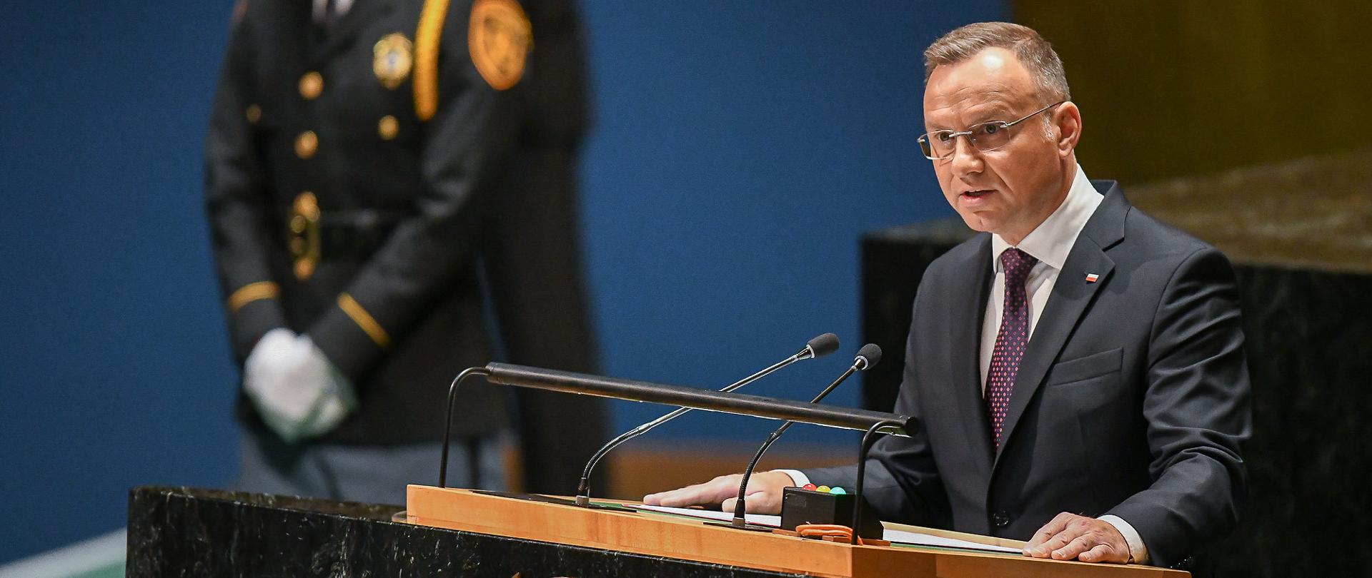 А. Дуда в ООН