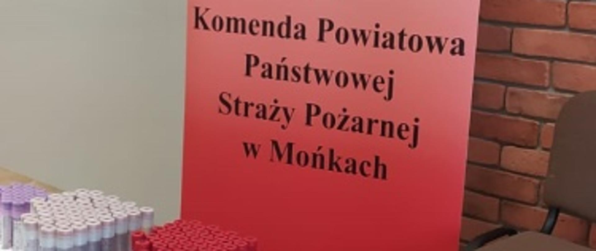 Akcja zbiórki krwi w Mońkach