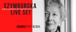 Podczas koncertu zaprezentowanych zostanie osiem pieśni stworzonych na podstawie wierszy Wisławy Szymborskiej, znanej polskiej poetki, laureatki Literackiej Nagrody Nobla z 1996 roku. Interpretacji wybranych utworów dokonają Sofia Queti, śpiew i Matías Palumbo, muzyka i aranżacja pod dyrekcją artystyczną Alejandro Radawskiego.