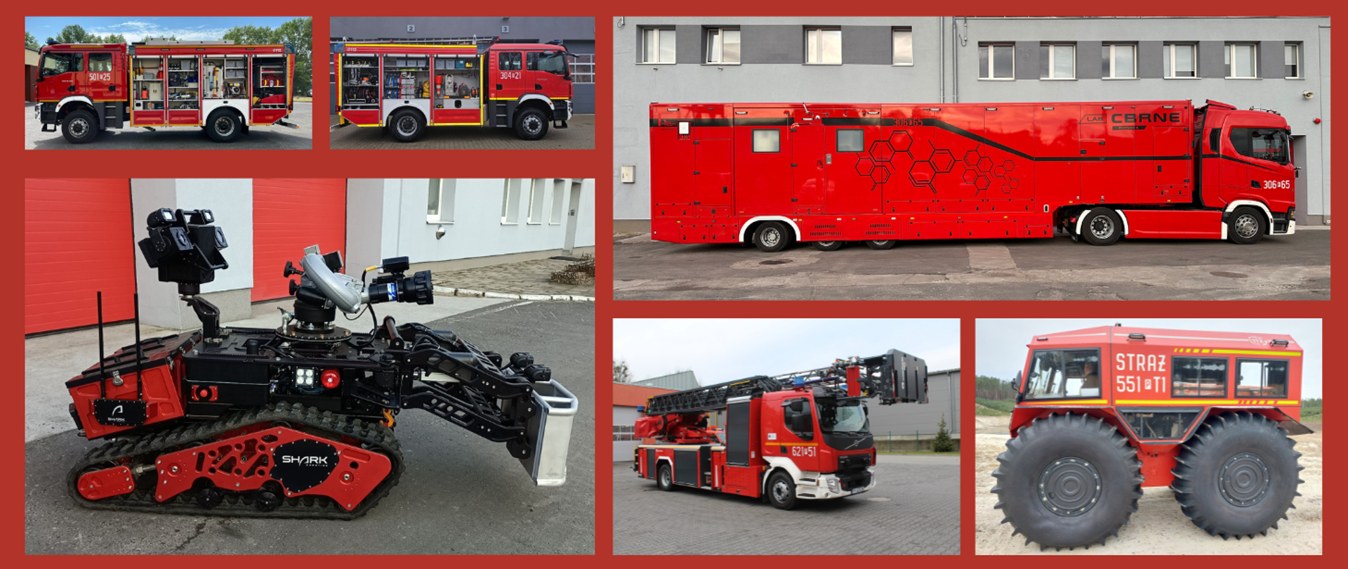 Nowe pojazdy pożarnicze w wielkopolskich komendach