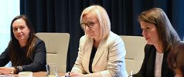 Spotkanie ministry klimatu i środowiska Pauliny Hennig-Kloski z nowo desygnowaną ambasador Królestwa Hiszpanii Victorią Ortega Gutiérrez