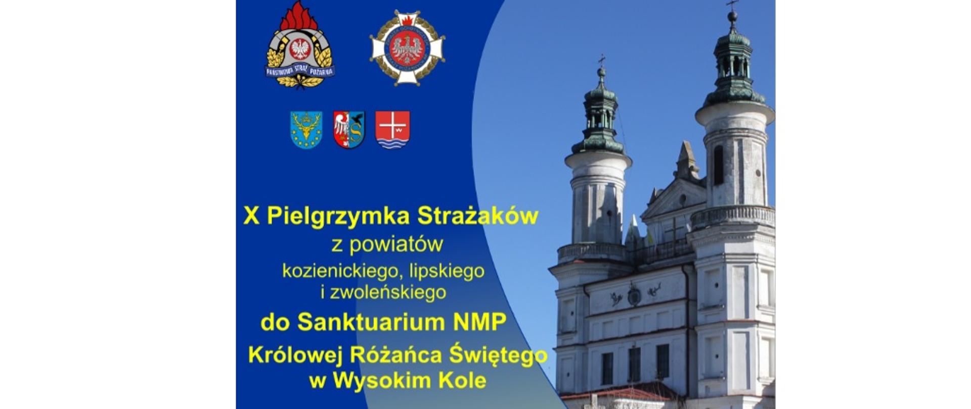 Pielgrzymka Strażaków Powiatu Lipskiego do Sanktuarium Wysokiego Koła