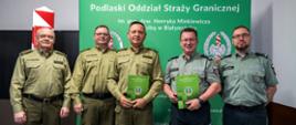 Kierownictwo Podlaskiej KAS i Podlaskiego Oddziału Straży Granicznej