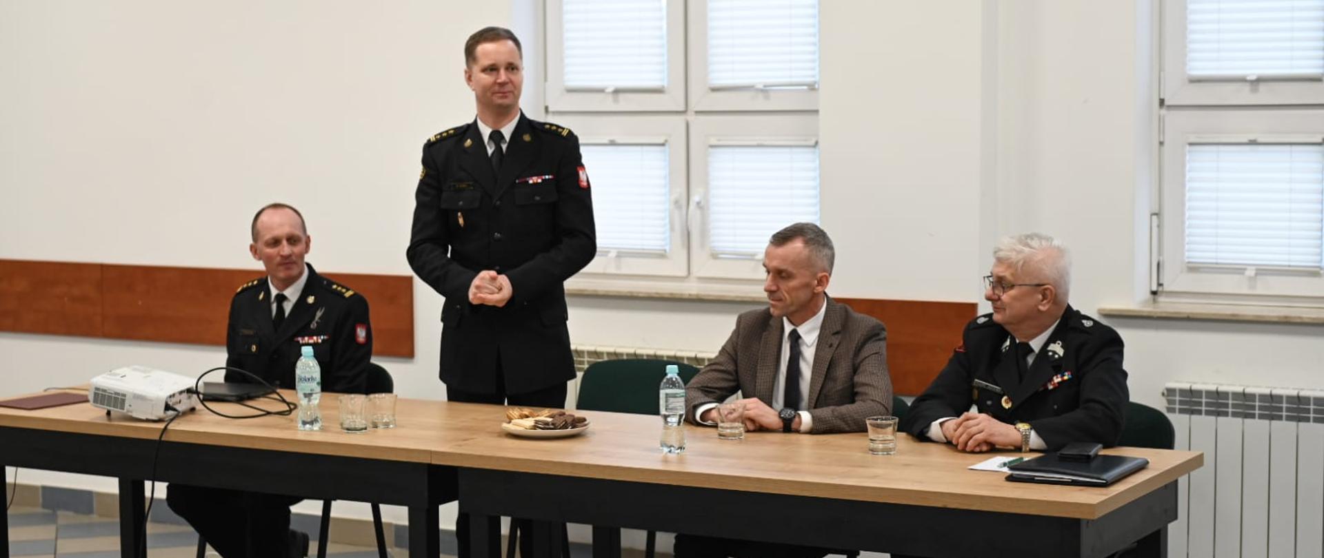 Odprawa roczna w KP PSP w Sejnach