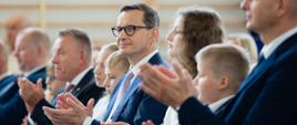 Premier Mateusz Morawiecki w Szkole Podstawowej w Rokicinach.