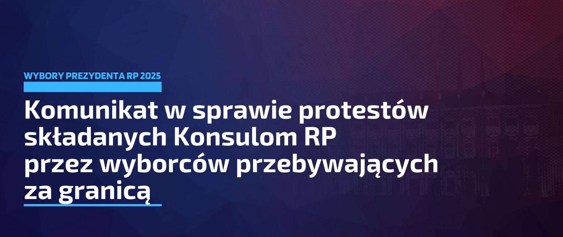 Protesty wyborcze