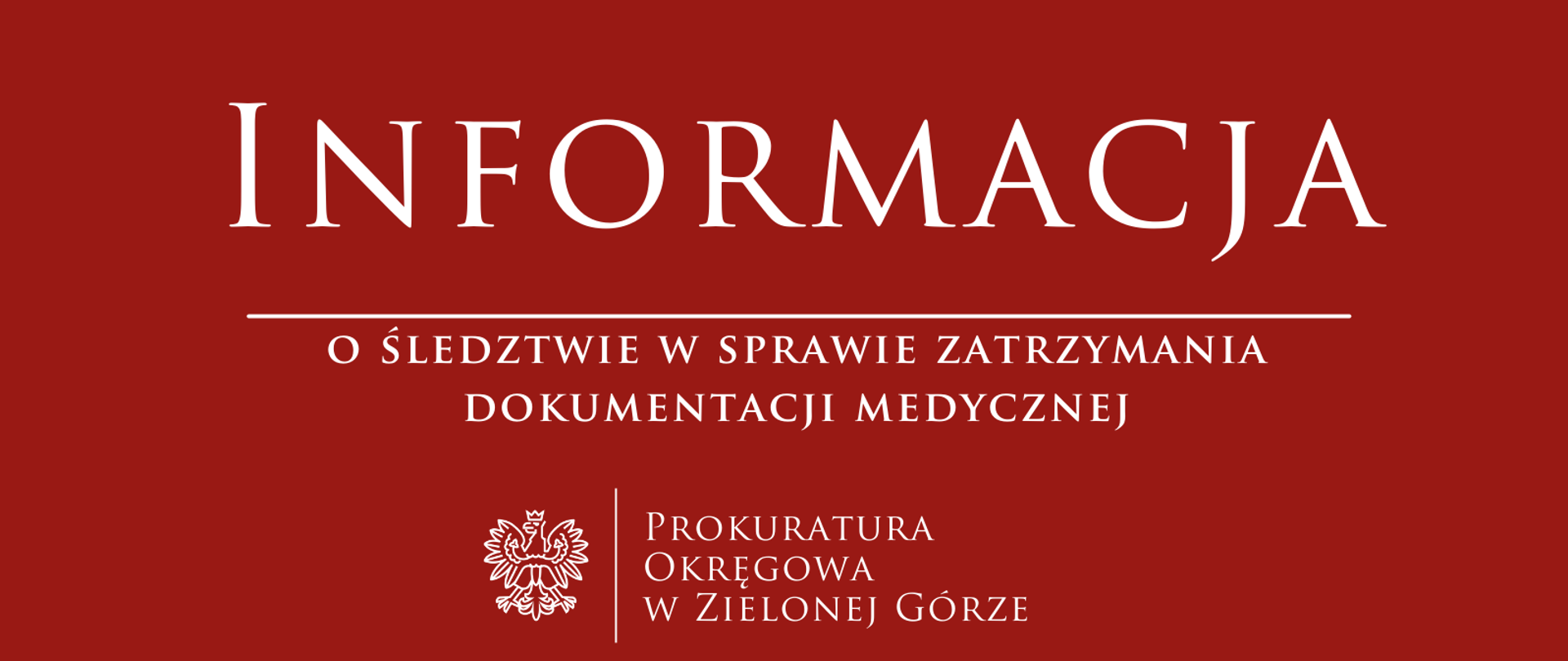Inf. zatrzymanie dok