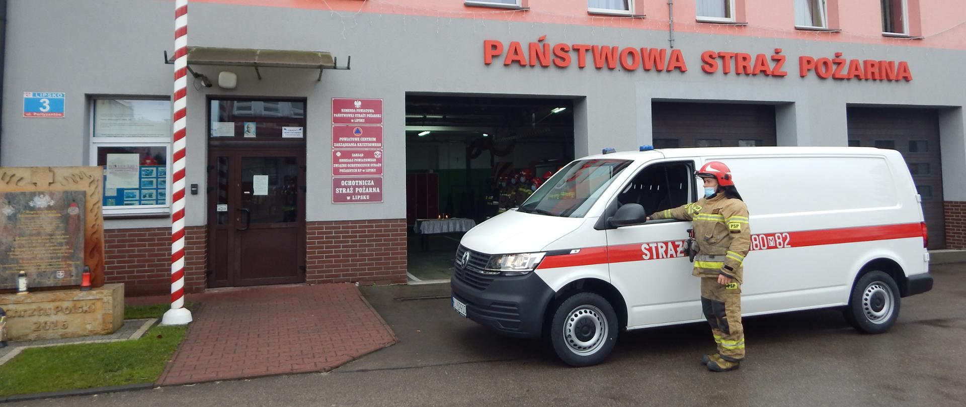 samochód VW podczas święcenia