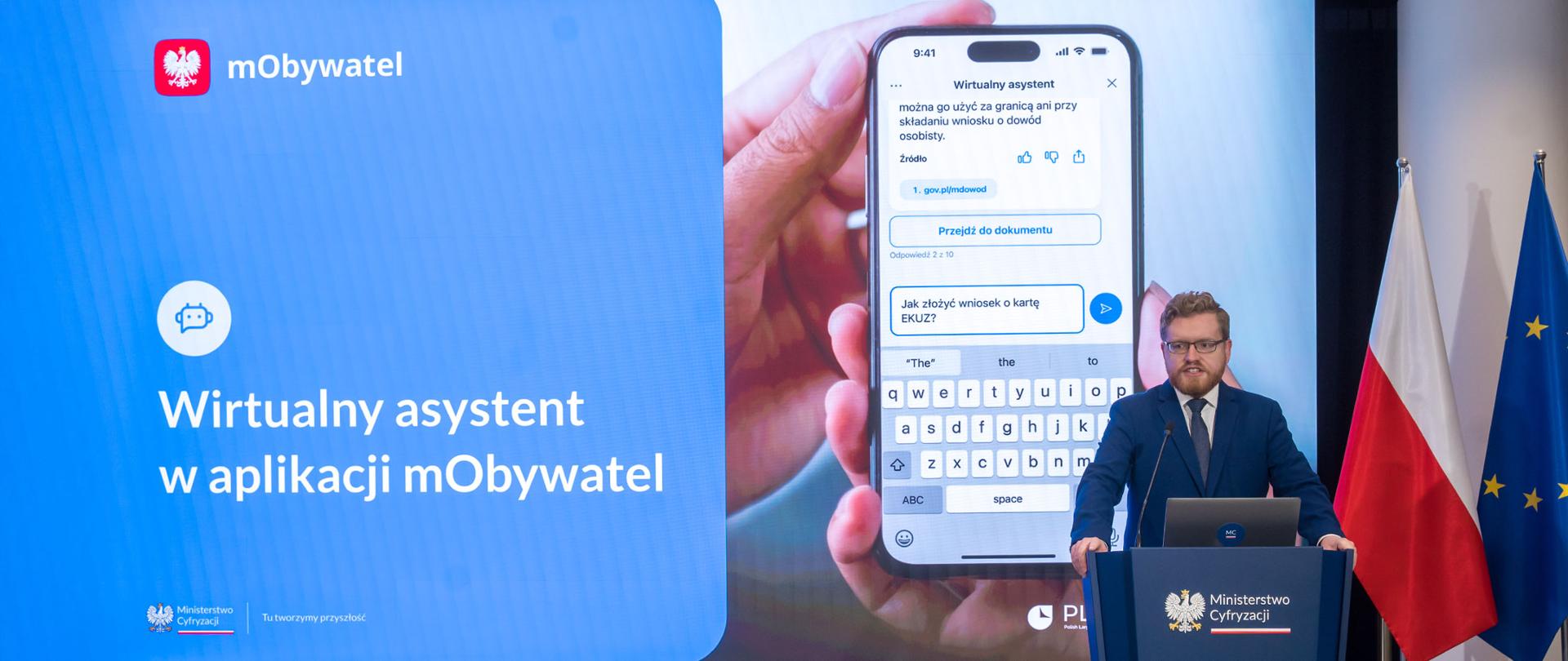 Wirtualny asystent w mObywatelu