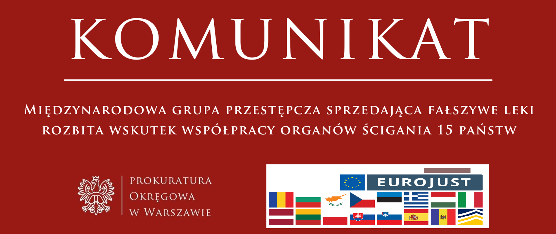 Komunikaty - Eurojust