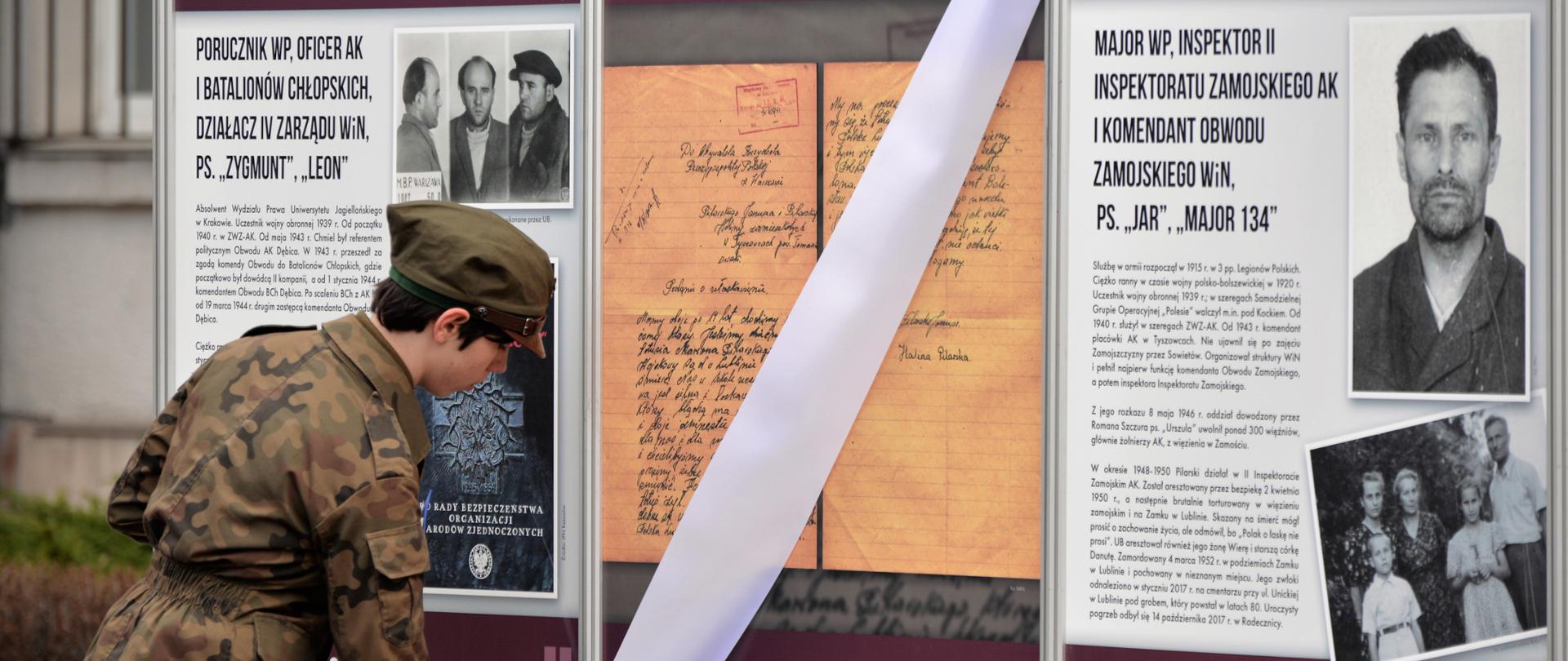 Wystawa pt. Ocal naszego Tatusia przygotowana w Ministerstwie Sprawiedliwości