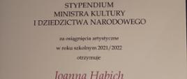 Zdjęcie przedstawia - Joanna Habich - Sala Balowa Zamku Królewskiego w Warszawie