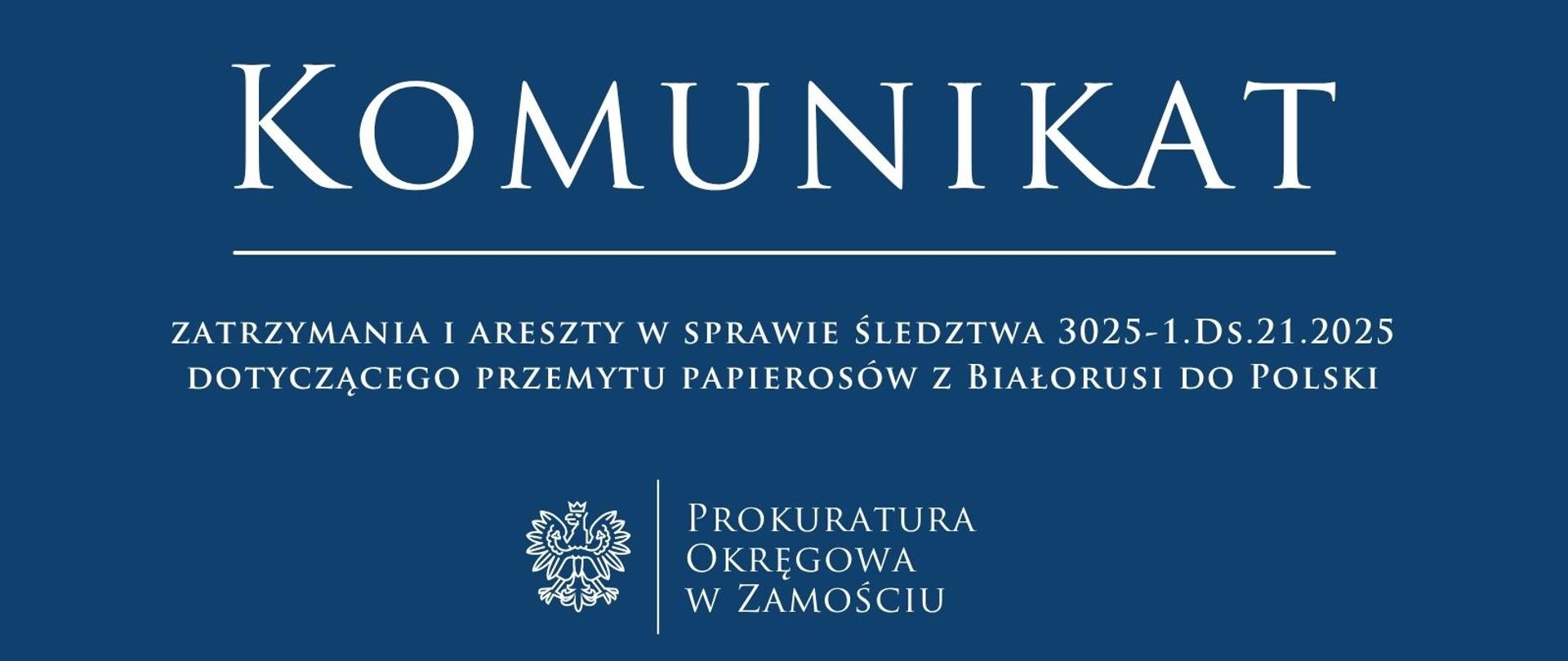 Przemyt papierosów 3025-1.Ds.21.2025