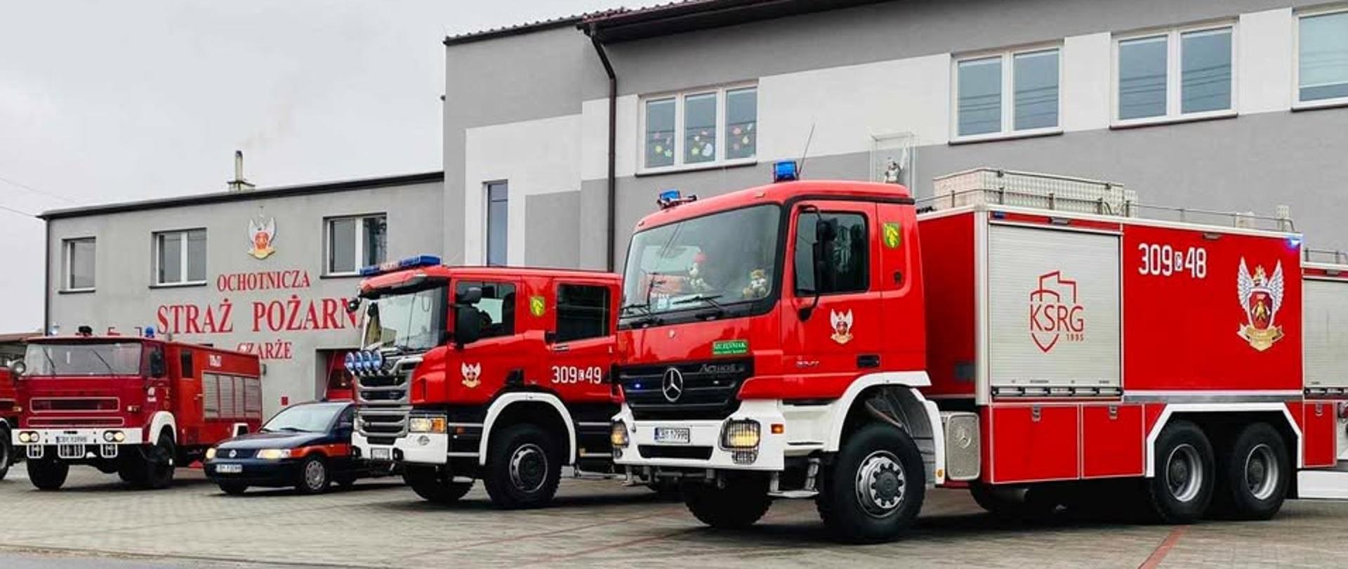OSP Czarże front budynk