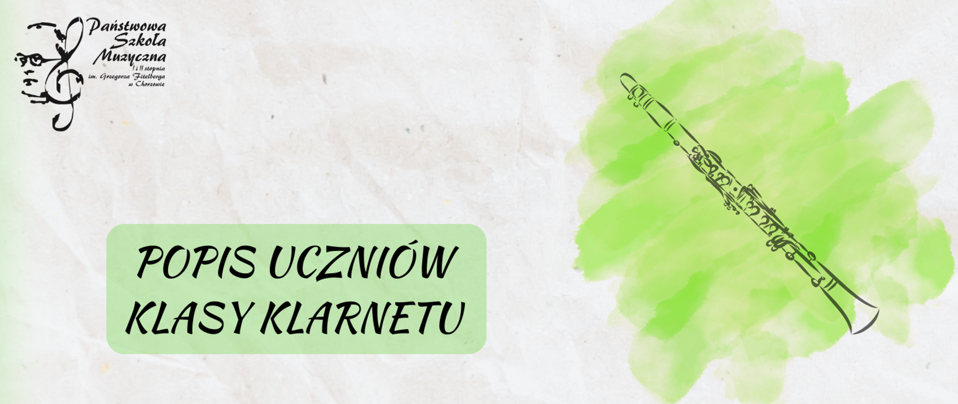 Popis uczniów klasy klarnetu