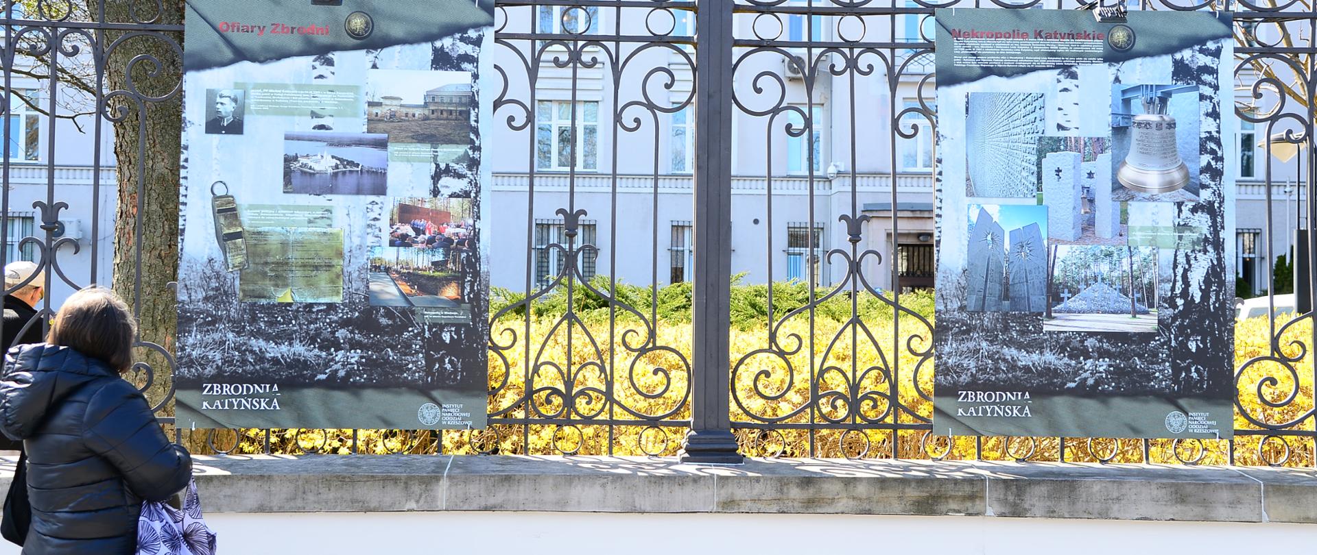 Wystawa plenerowa „Zbrodnia Katyńska”