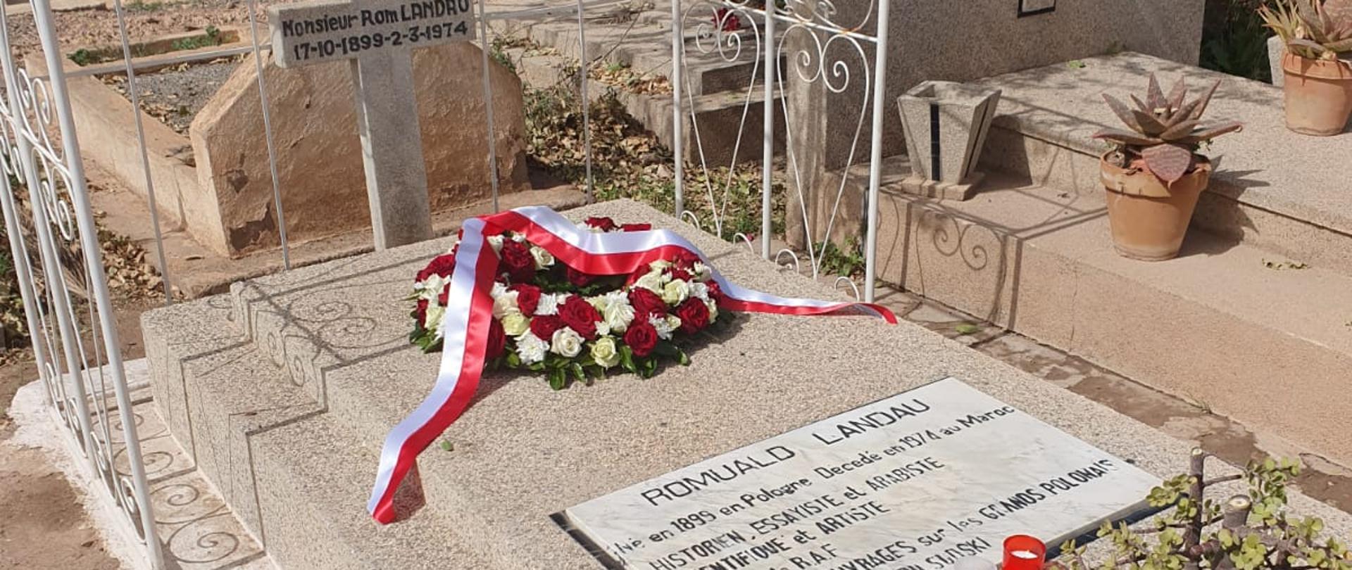 
Grób Roma Landaua na cmentarzu w Marrakeszu
